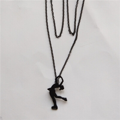 

New Figure Skating necklace Ice Skating Jewelry