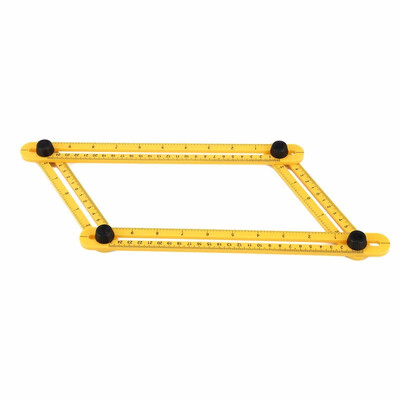 

Multifunctional Four Folding ABS Ruler Portable Measuring Tool