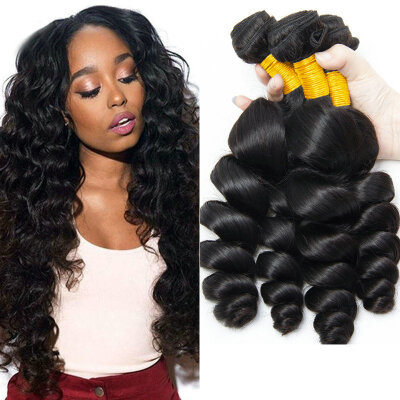 

CLAROLAIR Hair Brazilian Virgin Hair 4 Bundles Loose Wave Hair Extensions Brazilian Virgin Loose Wave Hair Free Shipping No Sheddi