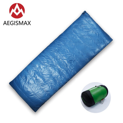 

AEGISMAX Ultra Light White Duck down sleeping bag camping Envelope type sleeping bag Ourdoor&Family