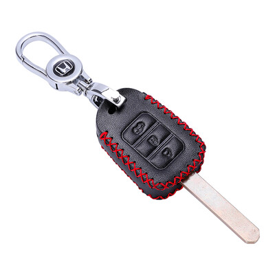 

KING ETING key case leather key case 1516 nine generation Accord 1517 Odyssey Platinum Rui Ling Civic car keychain