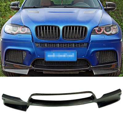 

A Style Carbon fiber Front Bumper Lip Spoiler Fit For BMW E70 E71 X5M X6M