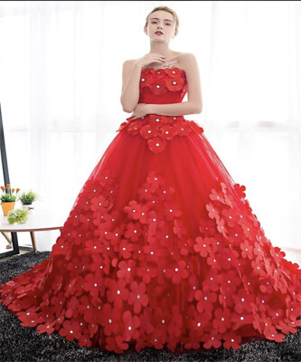 

Beautiful Sexy Plus Size Lace Colored Long Red Wedding Dresses Uk With Sleeve For Wedding Online Shop