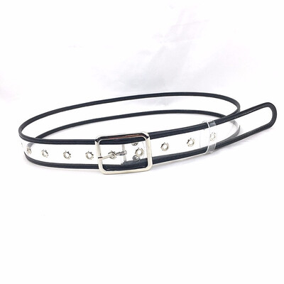 

Women Fashion And Leisure Transparent Dress PVC Belt