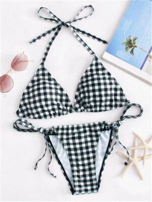 

Women Summer Swimwear Bikini Set Push-up Padded Bra Bathing Suit Swimsuit Lot