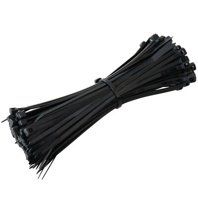 

Haile ZD-10H-500 black nylon cable tie multi-function strap 3 100mm 500 root