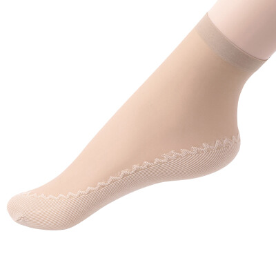 

Jingdong supermarket] Meng Na MengNa women's velvet cotton stockings breathable cotton bottom slip short socks 6 color 2211