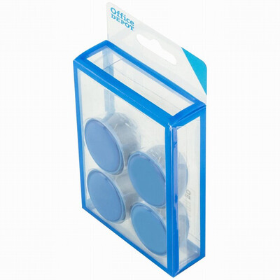 

Office Depot magnetic clamp magnetic sticker magnetic buckle whiteboard magnetic clip 32 32 22mm blue 4 box DMC110-B