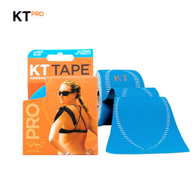 

United States KTTAPE KT tape professional muscles muscles internal effect stickers sports stickers sports tape bandages waterproof models PRO pre-cut 20 pieces sky blue