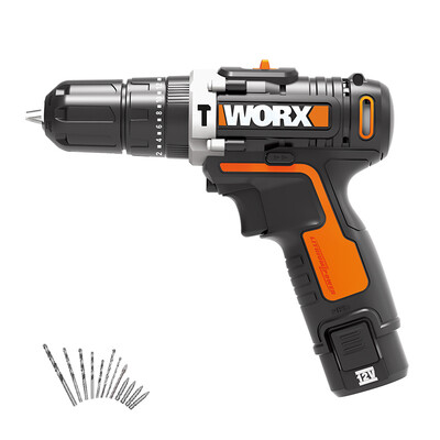 

Wicks WORX household charging impact drill WX1291 impact drill 20Ah lithium electric hand drill electric hand drill hardware electric screwdriver tool
