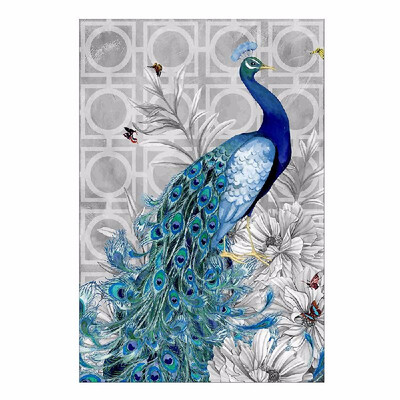 

5D Diamond Embroidery DIY Diamond Painting Peacock Picture Pasted Rhinestone Home Decor Gift