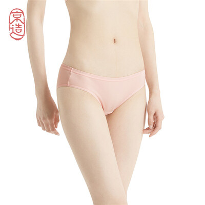 

JING ZAO Womens underwear Cotton Middle-waist Skin-friendly Comfortable