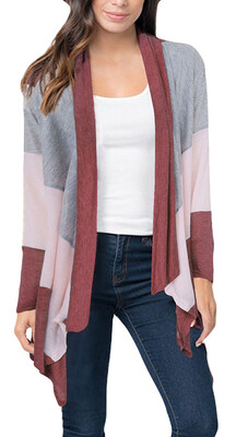 

Womens Long Sleeve Cardigans Casual Coverup Shirt Tops Outwear