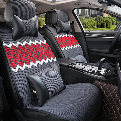 

BOLISH Four Seasons General Motors Cushion Five-seat Car Seat Cushion Seat Car Seat Cover Car Interior Jewelry Luxury Volcanic Ash