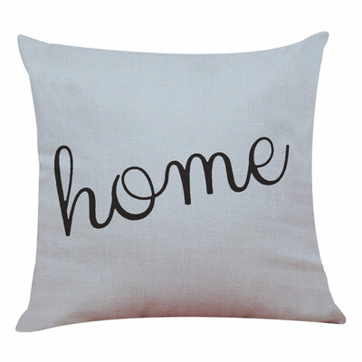 

Modern Sofa Cushion Cover Cotton Linen Decorative Throw Pillow Cover Geometry Stripe Printed Letter Bedding Home Decor 45x45