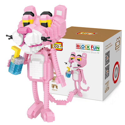 

Loz 9785 Pink Panther Puzzle 890 Pcs For Kids Age 14