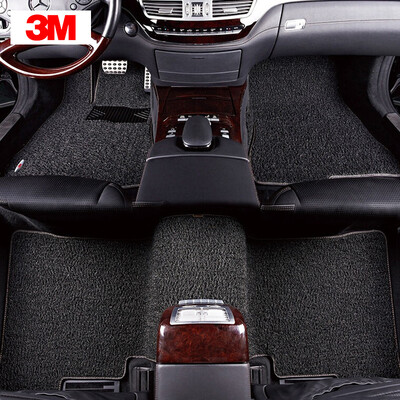 

3M wire ring car mats collar 01 17-18 models foot mats to enjoy the series black
