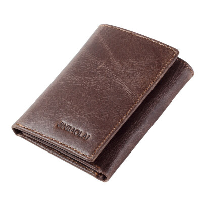 

Mens Short Wallet Leather Slim Wallets Multi-card Holder Coin Purse