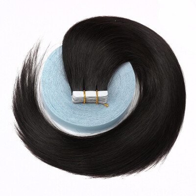 

Bhf Hair Tape Human Hair Extension 100 Brazilian Virgin Remy 7A Straight Mix Pu Tape Hair 20PcsPack 40GPack