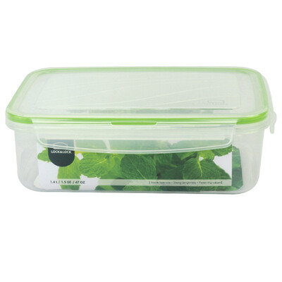

Jingdong Supermarket Lock & lock NEO Plastic Storage Box NLP130G 1400ml