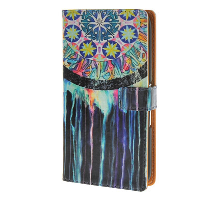 

MOONCASE чехол для Sony Xperia E4 Pattern series Leather Flip Wallet Card Slot Stand Back Cover