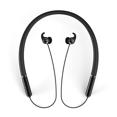 

Pulse Macaw TX-90 In-ear Bluetooth Sports Headphones Hanging Neck Liquid Silicone Wireless Headphones Mobile Gaming Headphones Running Waterproof Wire Control with Wheat Black