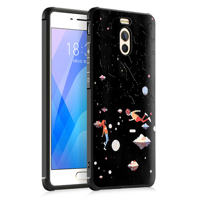 

Goowiiz Fashion Phone Case For Meizu Meilan M5sME2M6 Note Luxury 3D Cute Cartoon Slim Full Soft Silicone