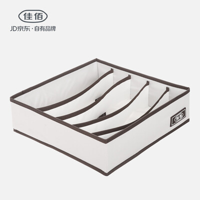 

Jia Hao storage box Oxford cloth fabric underwear socks small 5 classification storage storage box
