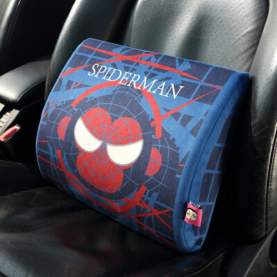 

Carinun carinono car waist car office space memory cotton car cushion belt waist cushion spiderman