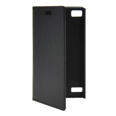 

MOONCASE Slim Leather Flip Wallet Card Pouch with Kickstand Shell Back Case Cover for BlackBerry BB Z3 Black