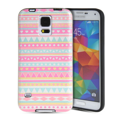 

MOONCASE Watercolor Art Soft Flexible Silicone Gel TPU Skin Shell Back Case Cover for Samsung Galaxy S5 I9600