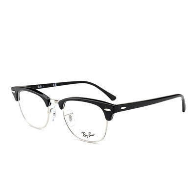 

RayBan Ray Ban очки кадр мужские и женские модели моды полуматовая черная рамка Оправы RX5154 2077 51мм