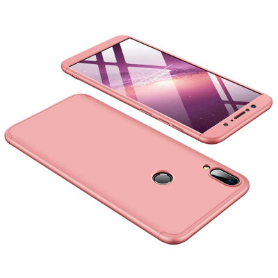 

MOONCASE Three-parts structure design Full Protection Hard Plastic Combination Case for Asus ZenFone Max Pro M1 ZB601KL Pink