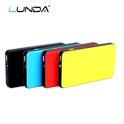 

LUNDA New Mini Portable 12V Car Battery Jump Starter Auto Jumper Engine Power Bank Starting Up To 20L Car Start