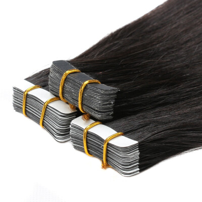 

Bhf Hair Tape In Human Hair Extensions 16 Remy Brazilian Straight Hair 100 Human Hair 4 20PcsPack 40GPack