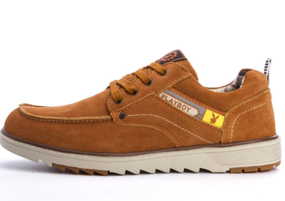 

PLAYBOY brand Autumn and winter leisure,British style,Breathable,Large size,Fashion working,Big-toe,Men's shoes