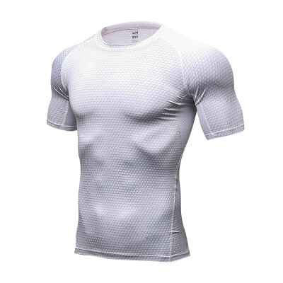 

Fitness Tight Gym Sports Suit Quick Dry Costume Tank Blouse Man Short T-Shirts