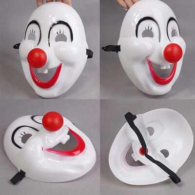 

Halloween Fancy Dress Party Mask Red Nose Clown Masquerade Mascaras Masks