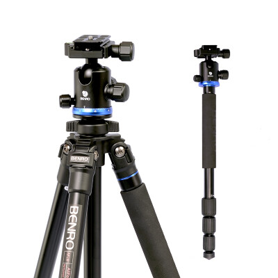 

Benro tripod AF28 + SLR tripod aluminum alloy Canon Nikon SLR camera tripod tripod professional photography tripod head set