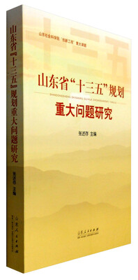 

山东省“十三五”规划重大问题研究