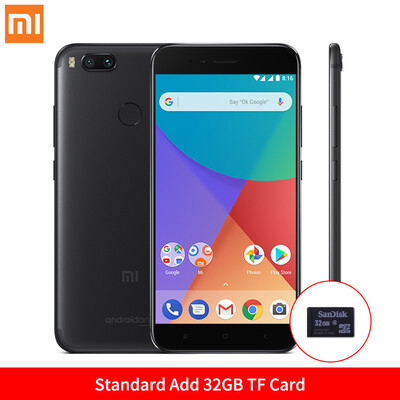 

Глобальная Версия Xiaomi Mi A1 4GB 32GB 5.5 " 1080P Snapdragon 625 Octa Core смартфон Dual 12MP камера Android Один отпечаток паль
