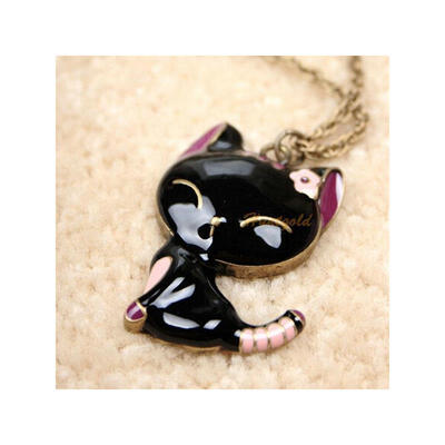 

Новый Retreo Cute Cat ожерелье сплава Леди Женщины Подвеска Мода Ювелирные изделия Подарок
