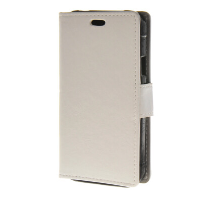 

MOONCASE Smooth Skin PU Wallet Flip Card Stand Back Leather Case Cover for Samsung Galaxy Xcover 3 G388F White