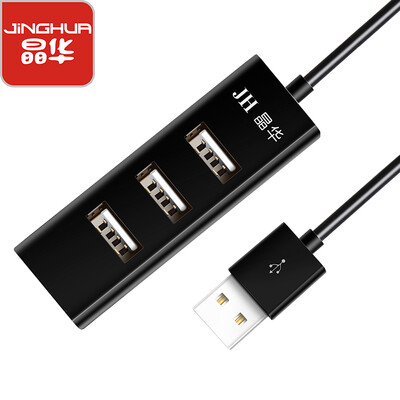 

Jinghua JH 3601 usb splitter one for four laptop high-speed multi-interface converter expander hub hub black 1 m