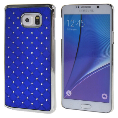 

MOONCASE Samsung Galaxy Note 5 ЧЕХОЛ ДЛЯ Bling Chrome Hard Back Blue