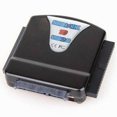 

Huayuan New USB to SATA 182535 IDE HDD Hard Disk Cable Adapter Black Colour
