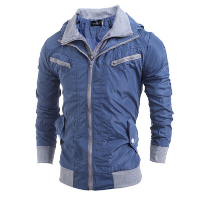 

Zogga New Autumn And Winter Mens Jacket Casual Luxury Single-breasted
