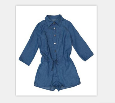 

Lovaru ™ 2015 summer style women fashion mini dress three quarter sleeves turn-down collar high quality Soft and comfortable