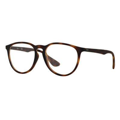 

RayBan Raymond Glasses Frame Asian Custom Series Men & Women Fashion Tortoiseshell Square Scrub Myopic Frame Optical Frame RX7046F 5365 55mm