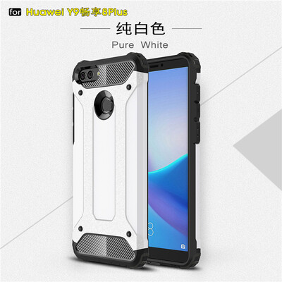 

Goowiiz Phone Case For Huawei Y9 2018Enjoy 8 Plus King Kong Armor Fashion Bumper PC TPU Prevent falling